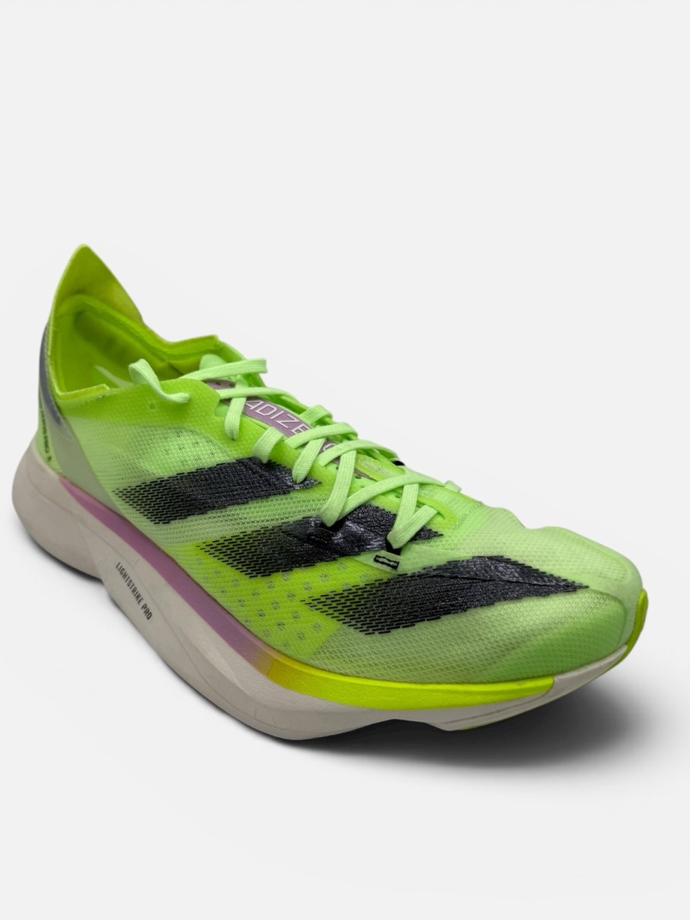 adidas Women’s Adizero Adios Pro 3 Trainers - lucid lemon - Picture 2 of 14
